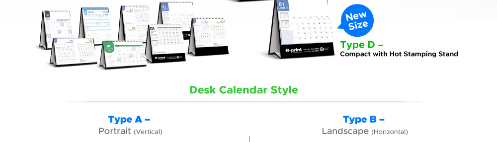 desk calendar