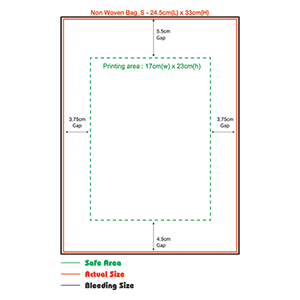  GNWB - S - 24.5cm(L) x 33(H)