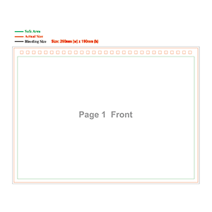 空白模板 - Type E ( 14 sheets )