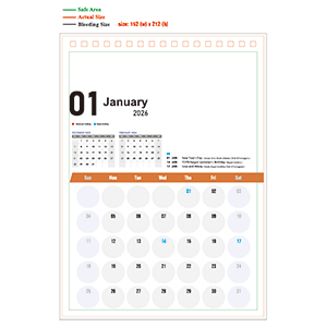 2026 Calendar - 01 - Portrait
