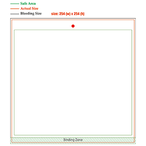 Type A - 254mm(W) x 254mm(H)